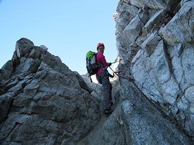 VIA FERRATA AL SENTIERO DEI FIORI DEL TONALE Mercoledi 21 agosto 2013  - FOTOGALLERY